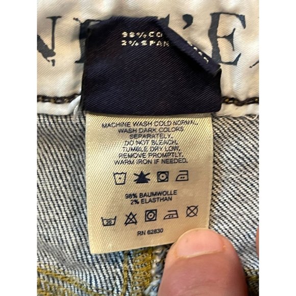 Lands End Women Vintage 1980s Jeans Boot Cut Original Fit Classic Waist Blue 16P - Picture 9 of 9